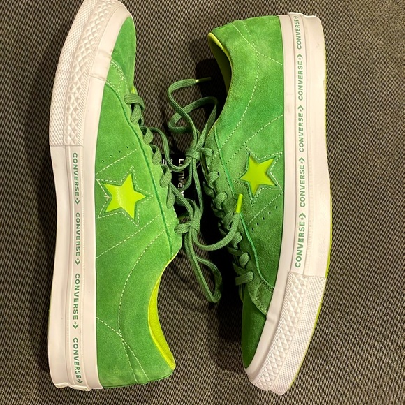 Converse One Star Low Mint Green Men's 11 - Picture 10 of 13
